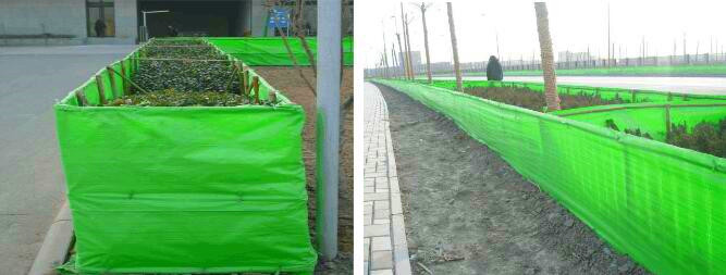 石家庄编织布印花防寒布生产厂家-2米单膜绿布